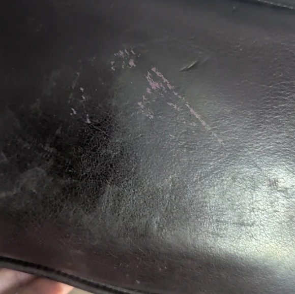 Coach Black Leather Bag
